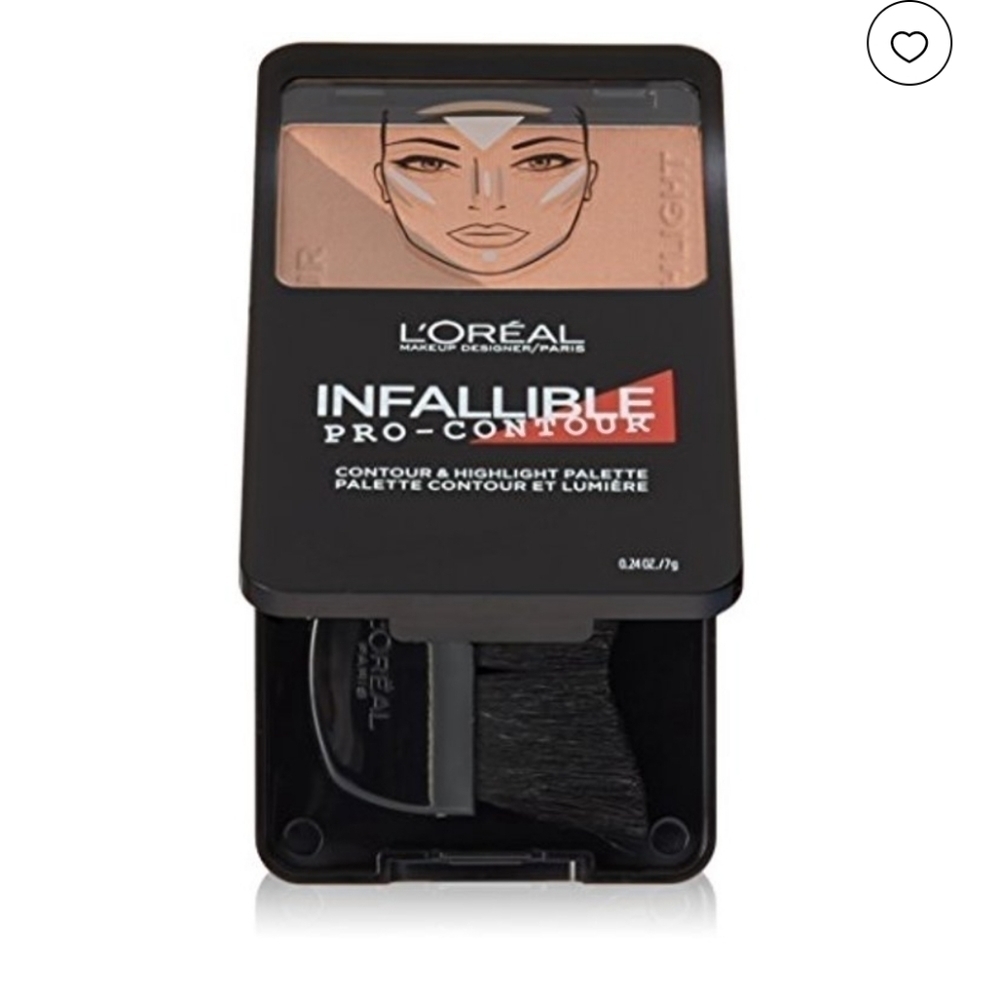L'Oréal Infallible Pro Contour Palette, Deep/Profound